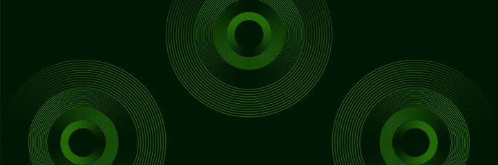 Dark green abstract background with diagonal rounded lines. Geometric stripe line art design. Simple geometric pattern. Modern graphic element. Suit for banner