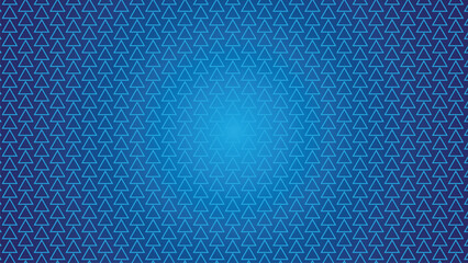Modern Blue Gradient Triangle Pattern Background for Contemporary Wallpaper and Fabric Design