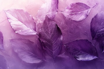 Lavender, soft purple foil leaf texture background with glass effect,  illustration for web use and digital art