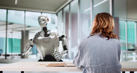 Tech-savvy Woman Solving Code Quizzes