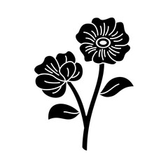 Flower Icon Glyph