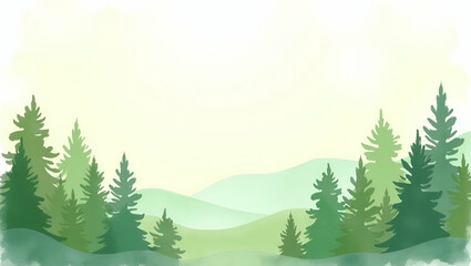 Fototapeta premium Top View Forest Icon: CO2 Emission Reduction for Sustainable Development & Green Business - Renewable Energy Against Climate Change & Global Warming