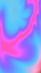 Fototapeta premium vibrant liquid abstract with neon gradients and glossy motion