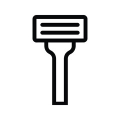 Razor Icon. Manual Shaver Illustration. Razor. Razor Blade.
