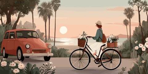 summer clipart, summer banner, summer, summer poster, cute summer, summer silhouette, beach banner, beach poster, water, sea, beach, kayak, boat, sport, summer, canoe, people, vacation, ocean, fun, ve