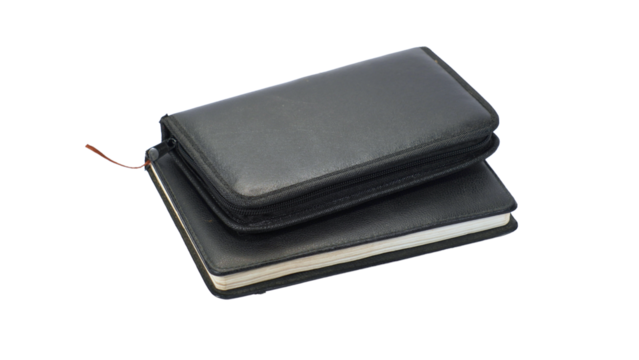 Notebook Isolated on Transparent Background. PNG File