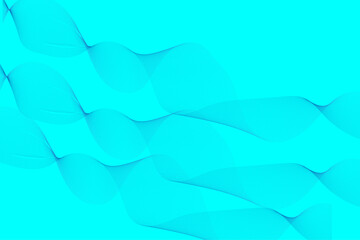 abstract blue background with waves