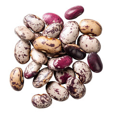 Anasazi Beans Top View Photo PNG Transparent 