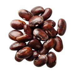 Anasazi Beans Top View Photo PNG Transparent 