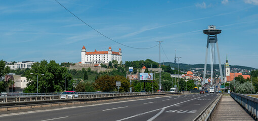 Bratislava castle. Bratislavsky hrad. Slovakia.