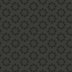 Print  Abstract Seamless repeating  floral  pattern textured geometric black , gray  background vector  modern simple wallpaper, tile , wallpaper, fabric, textile, cards, covers ,banners ,branding .