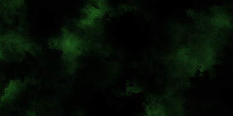 Green powder dust smoke on black background, eclectic and expressive Painted dreamscape Infused with array abstract paint or smoke texture background, abstract smoke wallpaper background for desktop.