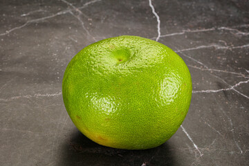 Green ripe fruit sweetie citrus