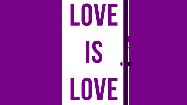 LGTBI Pride Opening Doors Loop Logo Reveal AET 276