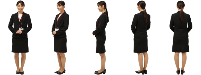 女性ビジネス全身セット