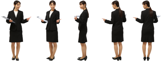 女性ビジネス全身セット