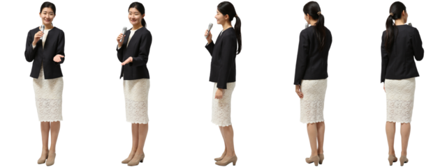 女性ビジネス全身セット