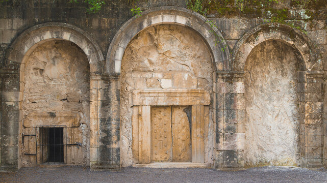 In the ruins of ancient Beit She'arim