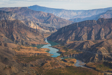Fototapeta premium View towards Karakoysu river