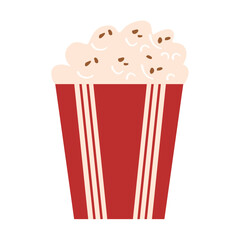 Bucket of Popcorn cartoon