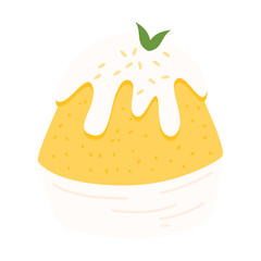 Mango Bingsu, Bingsu korea dessert