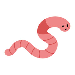 Worm Insect, Cartoon worm, Cute Cartoon Worm