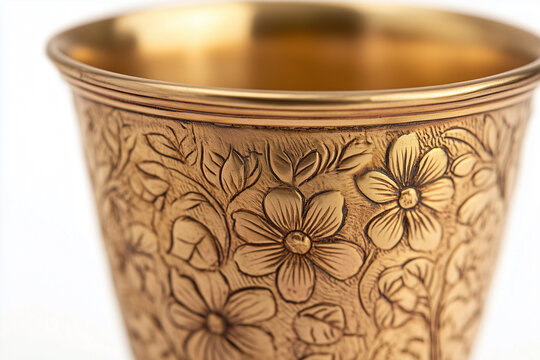 Antique wooden jewelry box