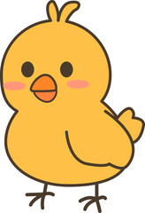 병아리 캐릭터 아이콘