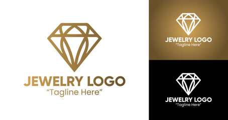 Creative Luxury Diamond Jewelry Logos for Elegant Branding