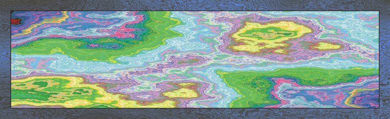 Shaded Modern Digital Dupatta – Sleek Seamless Textile Print with Gradient Effects and Minimalist Art