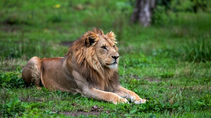 Naklejka premium Southern African lion