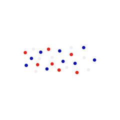 Bastille day decoration. Vector illustration 