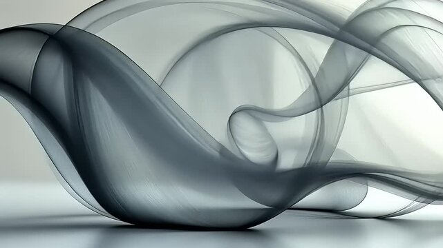 Abstract grey wave motion design background for technology and creative presentation
