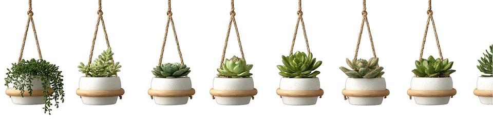 Hanging succulent planters (1)