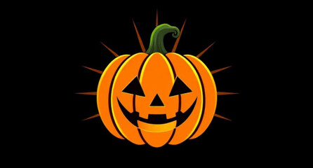 Halloween pumpkin vector, Pumpkin face illustration, Jack-o'-lantern vector, Spooky pumpkin art, Scary pumpkin icon, Halloween cartoon pumpkin, Pumpkin clipart vector, Smiling pumpkin face, Evil pumpk