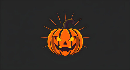 Halloween pumpkin vector, Pumpkin face illustration, Jack-o'-lantern vector, Spooky pumpkin art, Scary pumpkin icon, Halloween cartoon pumpkin, Pumpkin clipart vector, Smiling pumpkin face, Evil pumpk