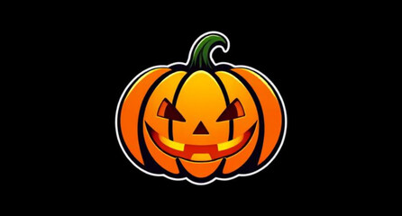 Halloween pumpkin vector, Pumpkin face illustration, Jack-o'-lantern vector, Spooky pumpkin art, Scary pumpkin icon, Halloween cartoon pumpkin, Pumpkin clipart vector, Smiling pumpkin face, Evil pumpk