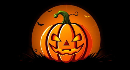 Halloween pumpkin icon, Jack-o’-lantern, Pumpkin vector, Scary pumpkin icon, Pumpkin face, Carved pumpkin, Spooky pumpkin, Pumpkin silhouette, Halloween icon, Pumpkin clipart, Evil pumpkin face, Glowi