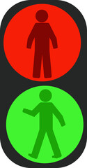 Traffic Light Vector Illustration