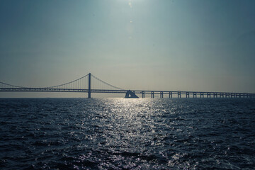 High-definition pictures of Xinghai Bay Cross-sea Bridge in Dalian, Liaoning, China
