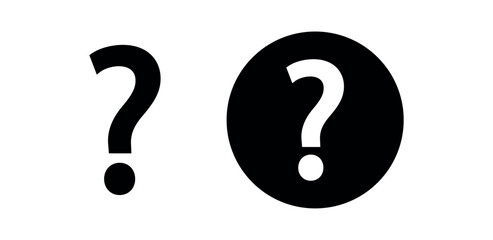 question mark symbol. question mark icon. question mark sign for app, website. question png and vector illustration on transparent background