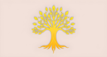 Spiritual golden tree illustration, Sacred tree of life gold, Enlightenment tree illustration, Golden spiritual tree, Tree of wisdom in gold, Gold chakra tree vector, Divine golden tree art, Mystic go