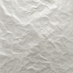 Fototapeta premium White Crumpled Paper Texture