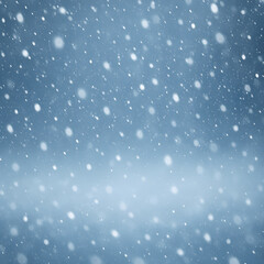 Fototapeta premium Falling Snow Background