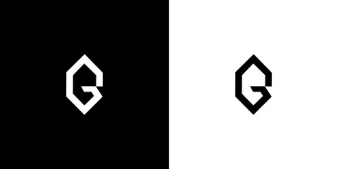 Creative Letter G Logo with Abstract, Illustration, Design Inspiration, Vector, Icon