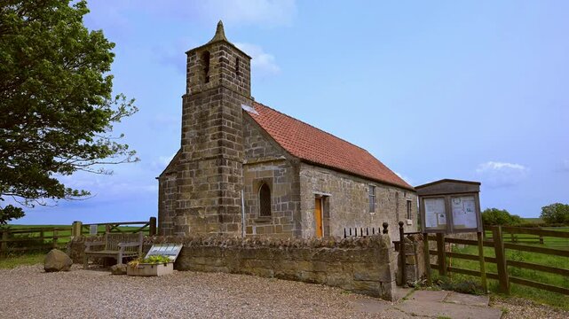 St Leonards Church, Speeton, in May, 2025.
