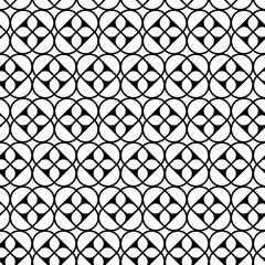 Naklejka premium Abstract geometric texture seamless pattern for textile, fabric, print, wallpaper, wrapping paper, clothing and vector background.