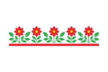 floral background with flowers