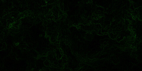 Abstract digital background with faint, glowing green electric lines and fluid. Mysterious, eerie, and atmospheric mood. Organic swirls resembling fog or ethereal energy currents.