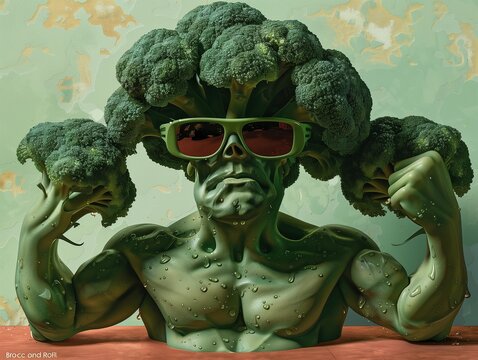 Broccoli Flexing